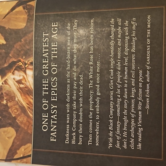 Gleen Cook Chronicles of the Black Company Book Home Accents Cofffe Table Books - Picture 9 of 17